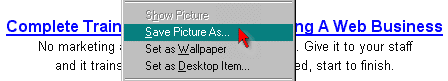 Right Click and choose "Save Picture As"